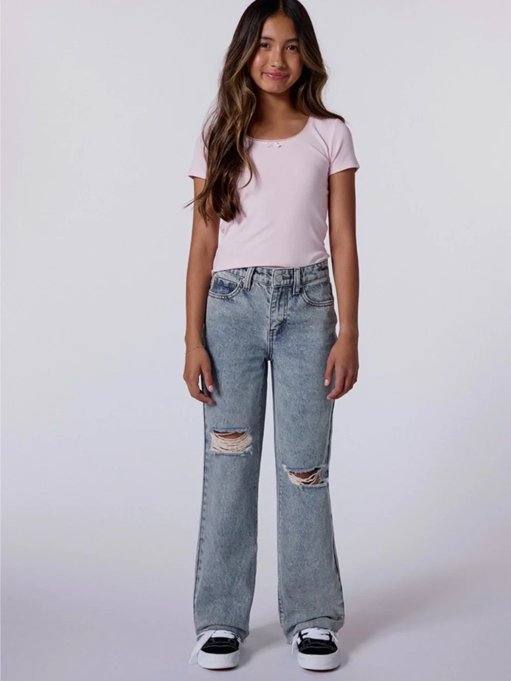 RSQ Light Blue Straight Leg Jeans